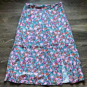Loft floral maxi skirt Excellent Condition